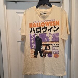 Halloween Graphic Tee - Cream